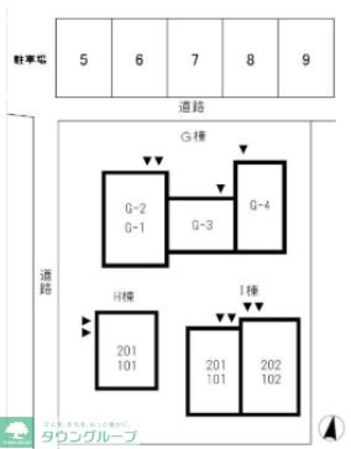 サウスソシアI棟の物件内観写真